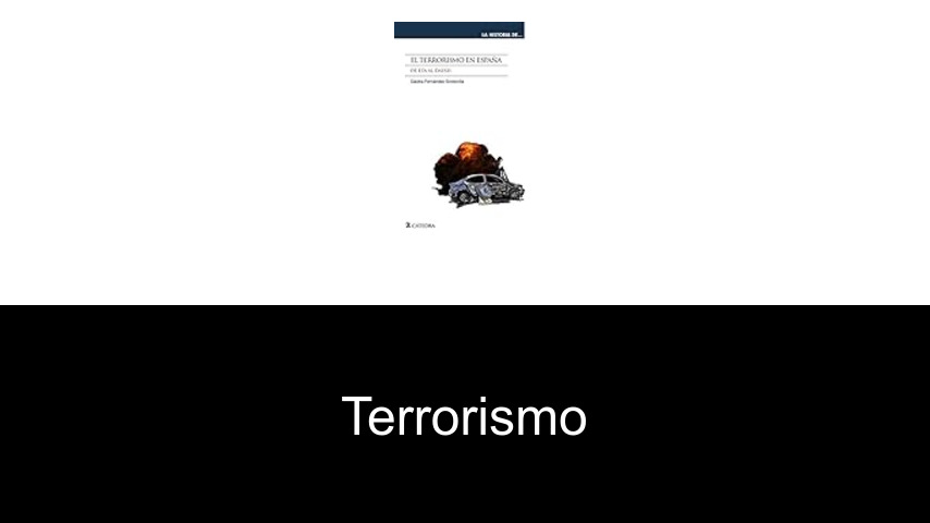 Libros de terrorismo
