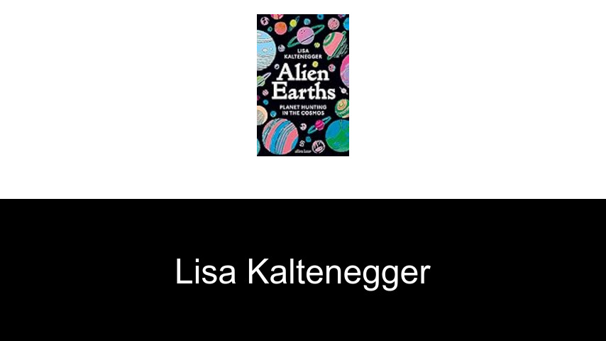 libros de Lisa Kaltenegger