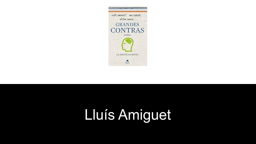 libros de Lluís Amiguet