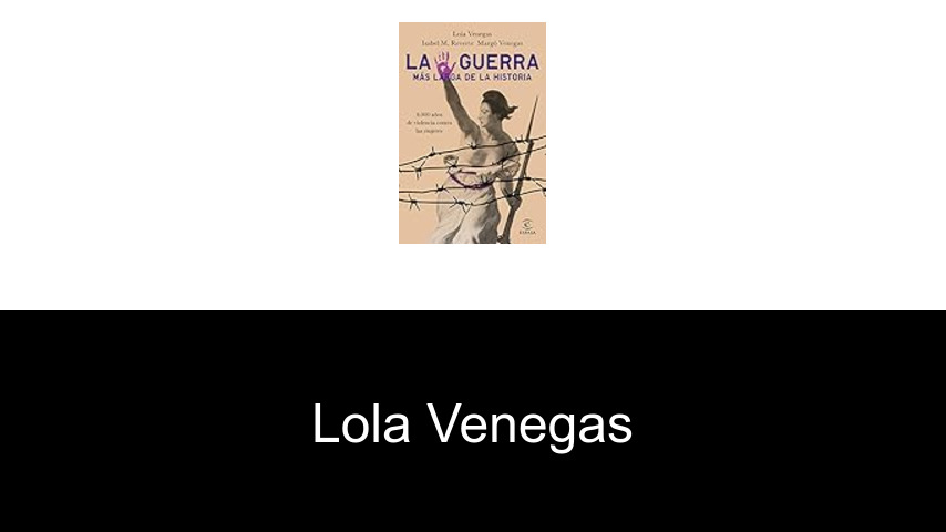 libros de Lola Venegas