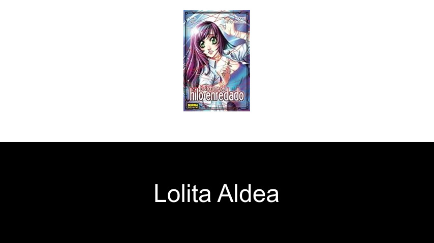 libros de Lolita Aldea