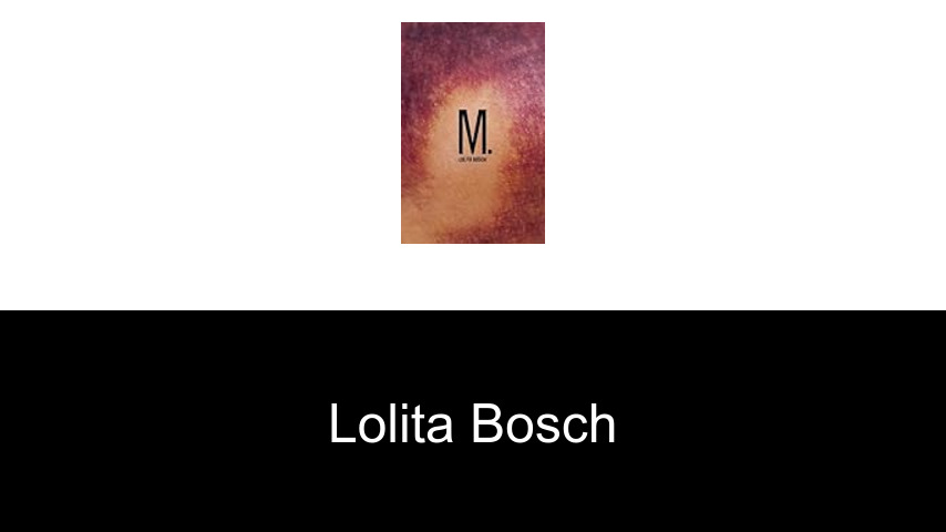 libros de Lolita Bosch