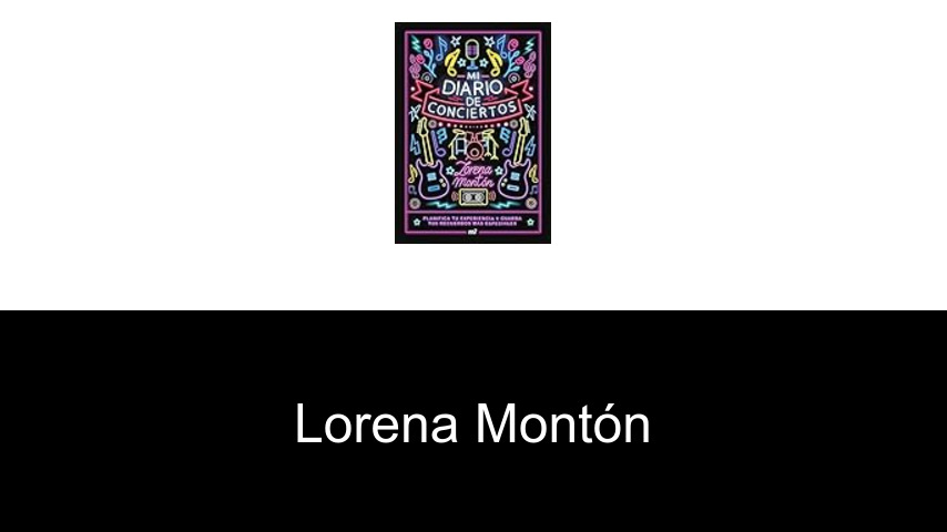 libros de Lorena Montón
