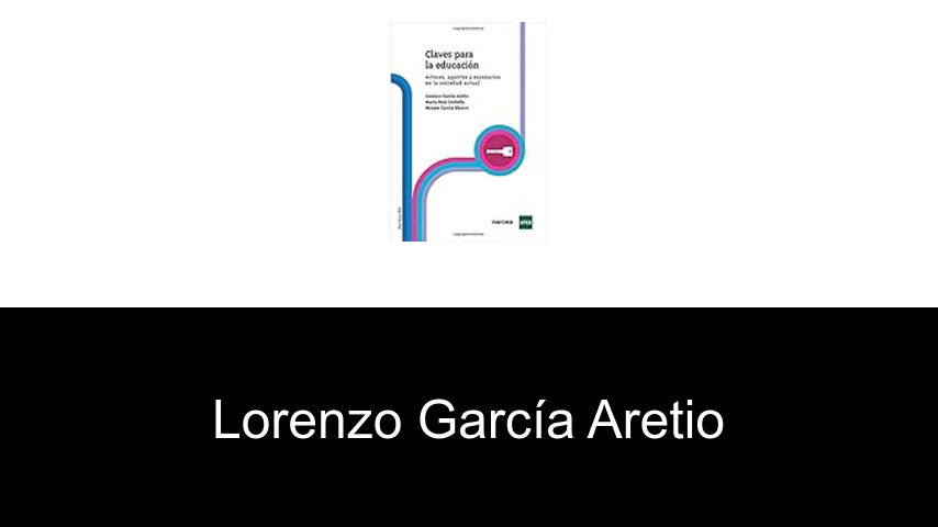 libros de Lorenzo García Aretio