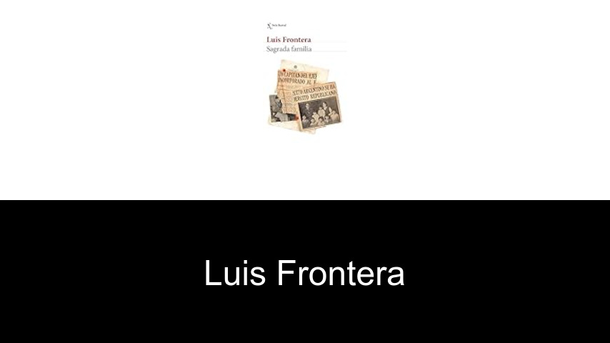 libros de Luis Frontera