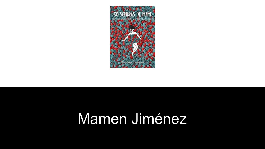 libros de Mamen Jiménez