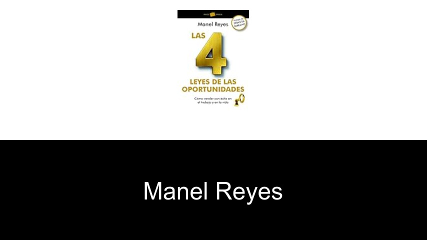 libros de Manel Reyes