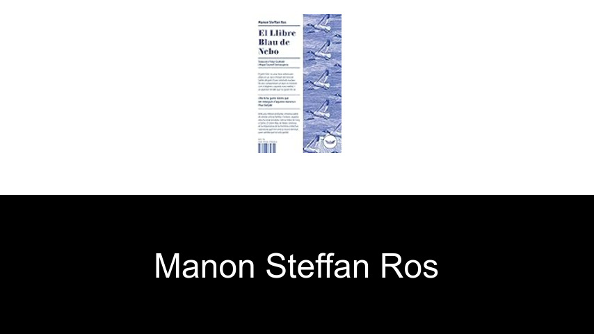 libros de Manon Steffan Ros