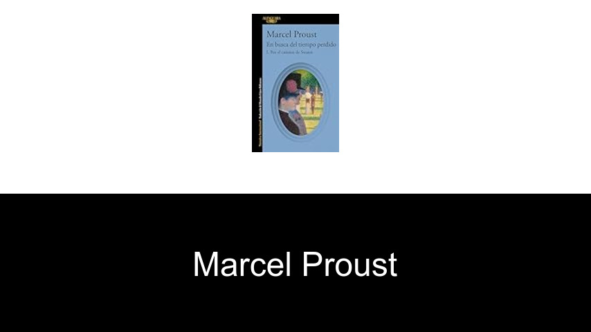 libros de Marcel Proust
