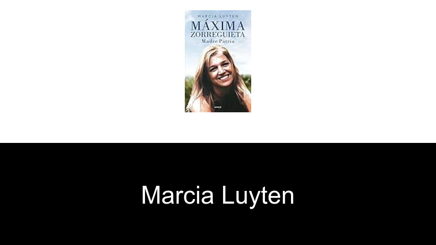 libros de Marcia Luyten