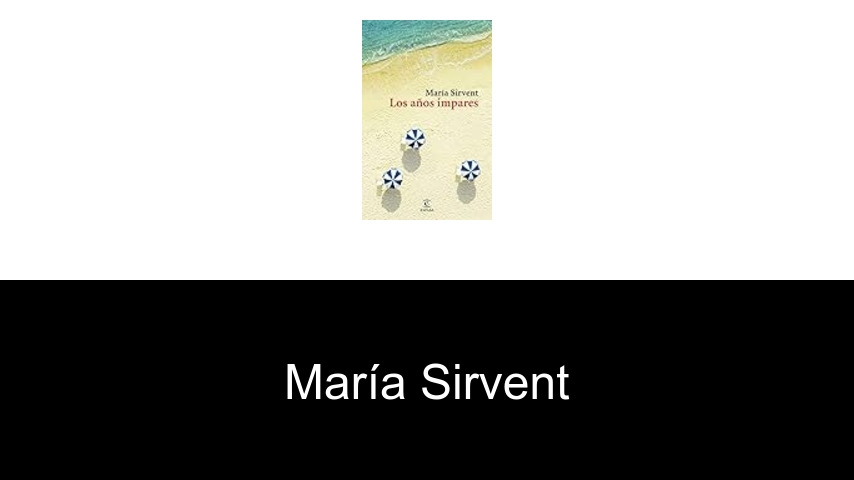 libros de María Sirvent