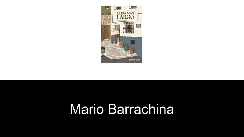 libros de Mario Barrachina