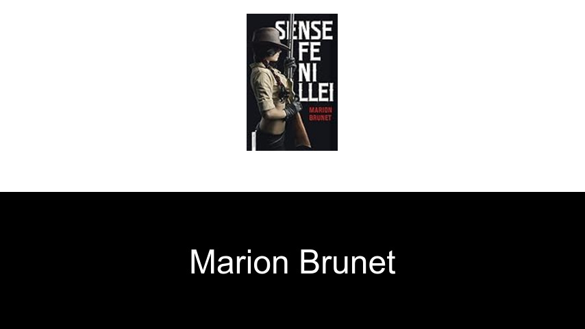 libros de Marion Brunet