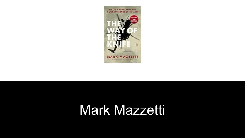 libros de Mark Mazzetti