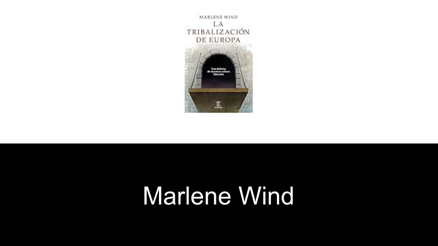 libros de Marlene Wind