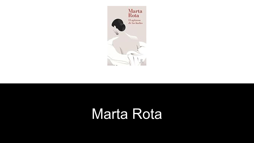 libros de Marta Rota