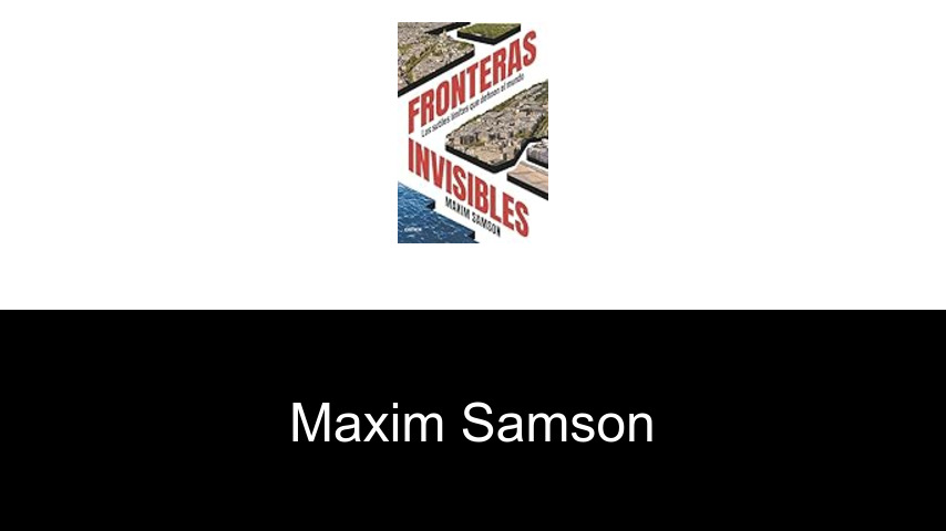 libros de Maxim Samson