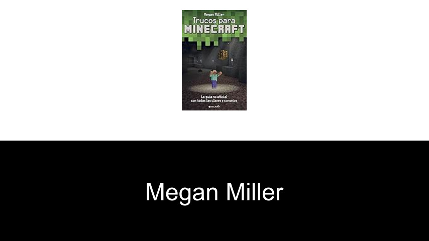 libros de Megan Miller