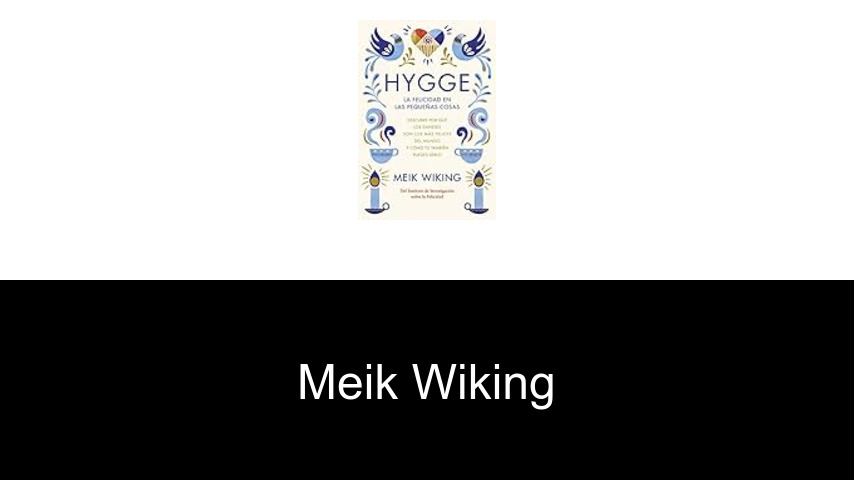 libros de Meik Wiking