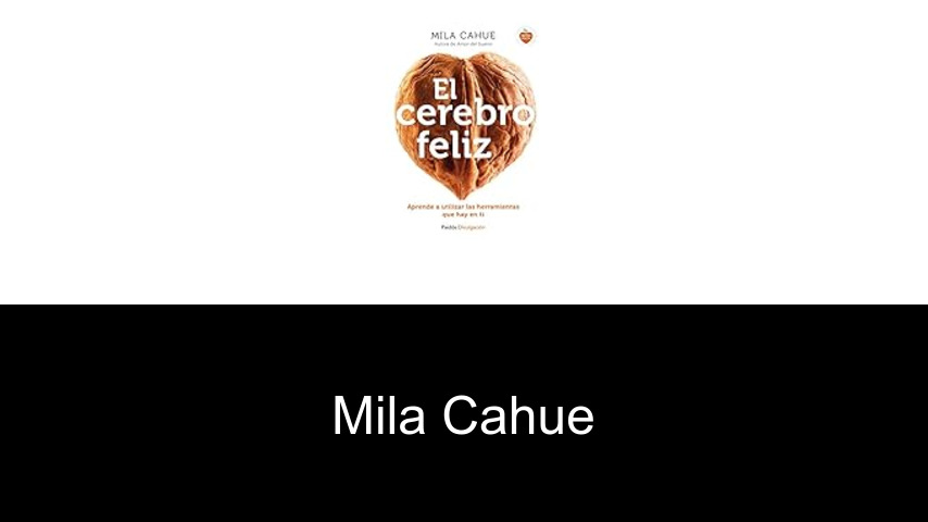 libros de Mila Cahue