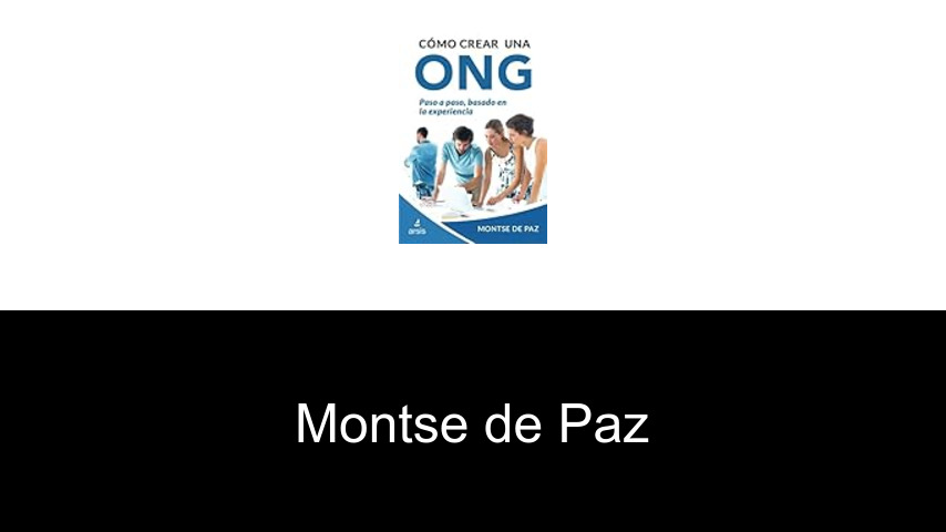 libros de Montse de Paz