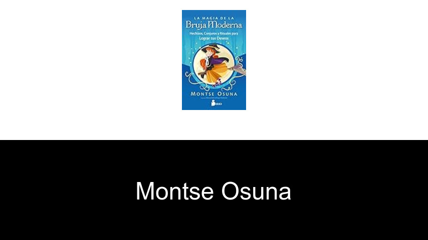 libros de Montse Osuna