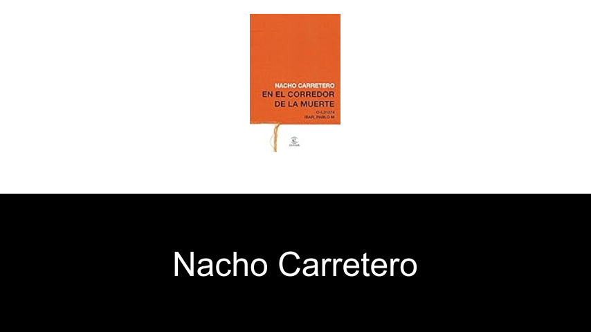 libros de Nacho Carretero