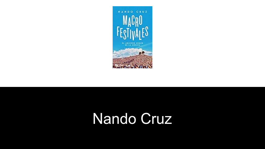 libros de Nando Cruz