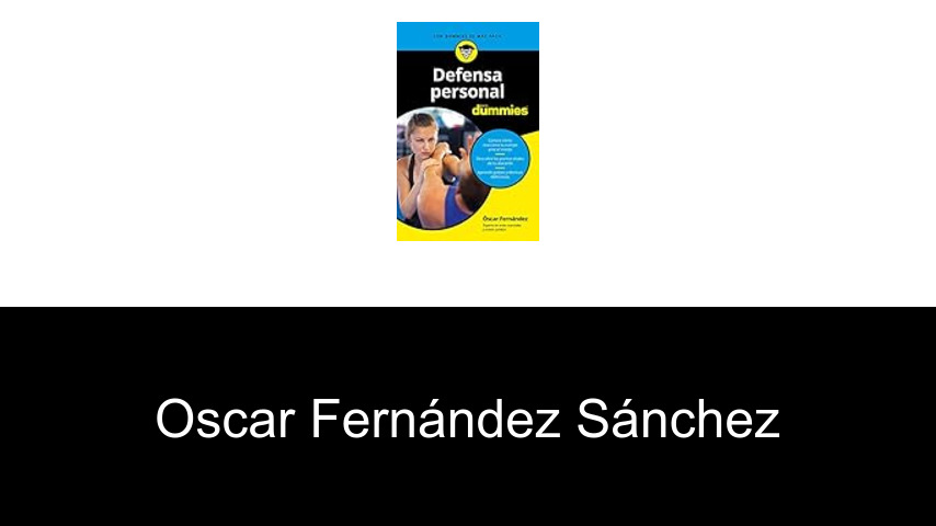 libros de Oscar Fernández Sánchez