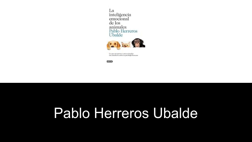 libros de Pablo Herreros Ubalde