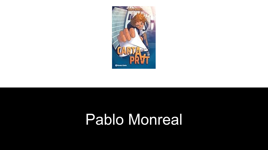 libros de Pablo Monreal