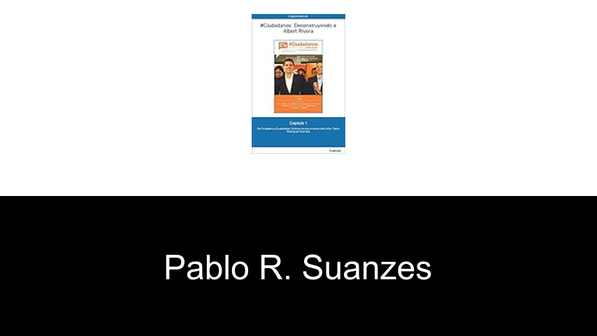 libros de Pablo R. Suanzes