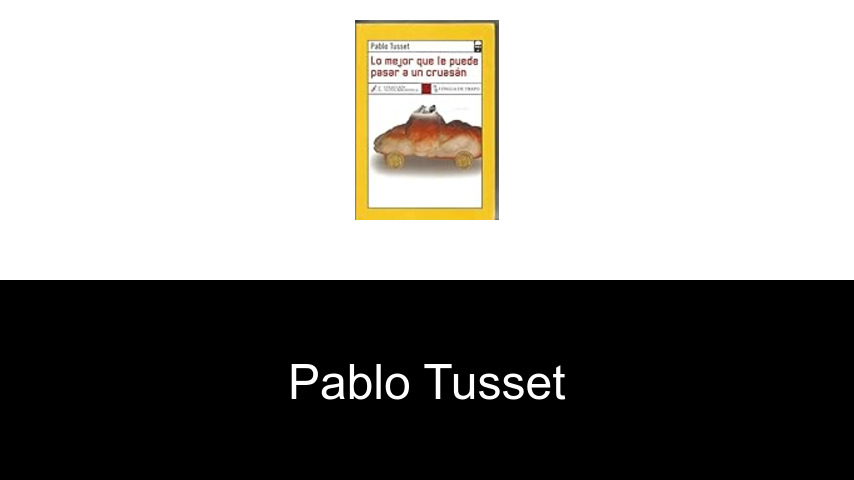 libros de Pablo Tusset