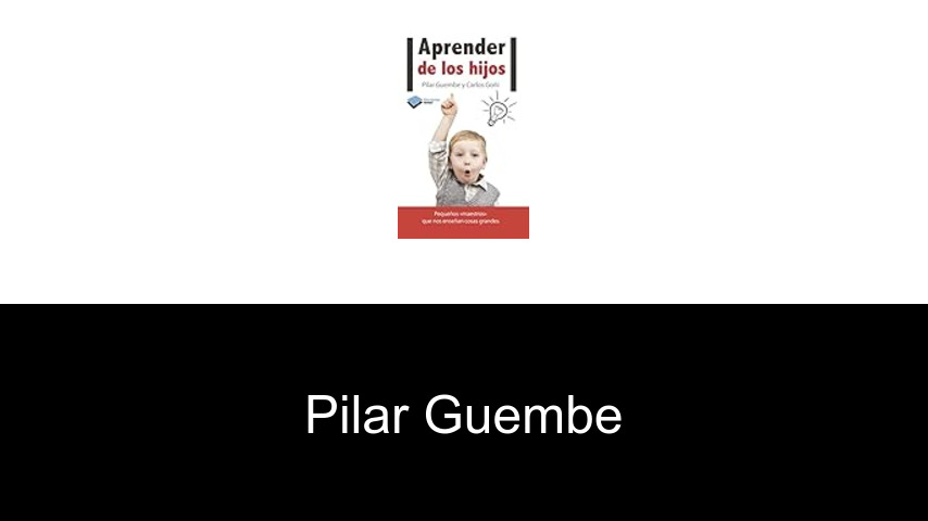 libros de Pilar Guembe