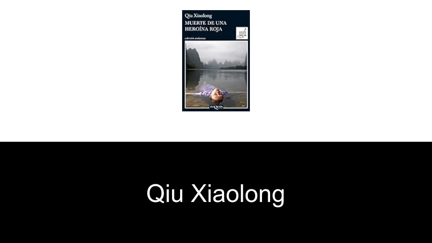 libros de Qiu Xiaolong