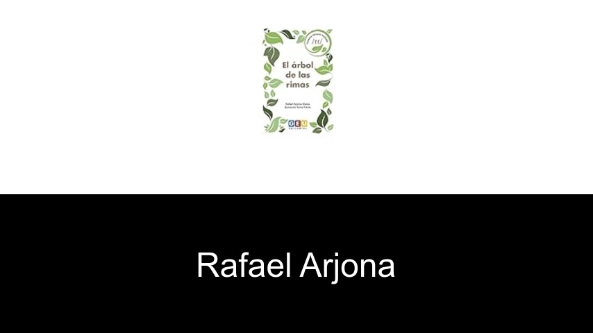 libros de Rafael Arjona