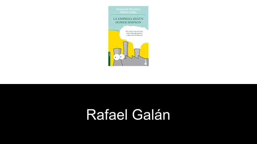 libros de Rafael Galán