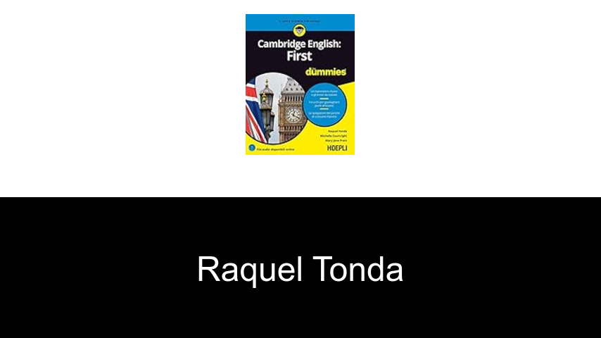 libros de Raquel Tonda