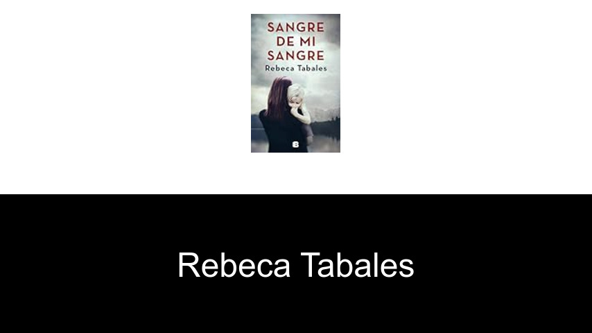 libros de Rebeca Tabales