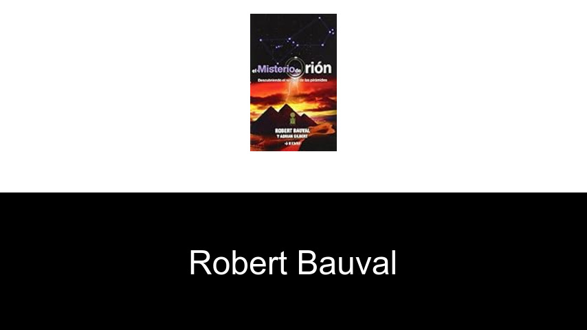 libros de Robert Bauval