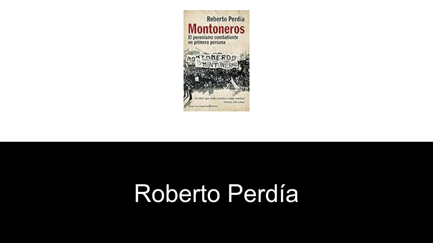 libros de Roberto Perdía