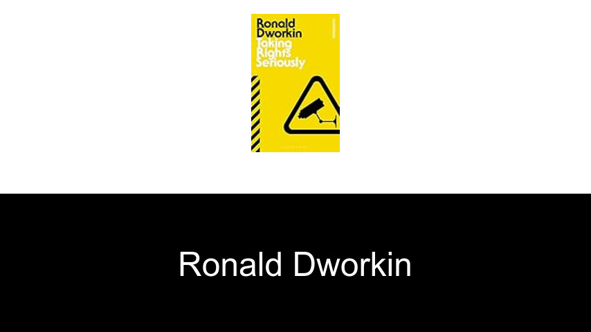 libros de Ronald Dworkin