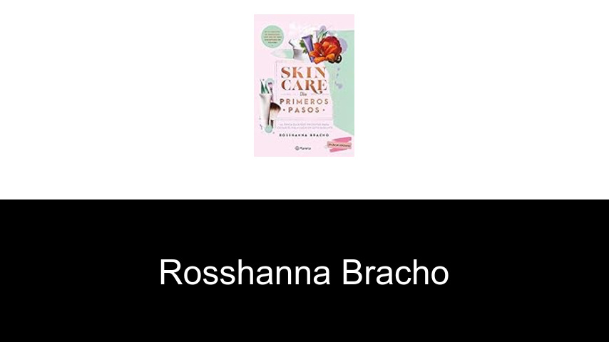 libros de Rosshanna Bracho