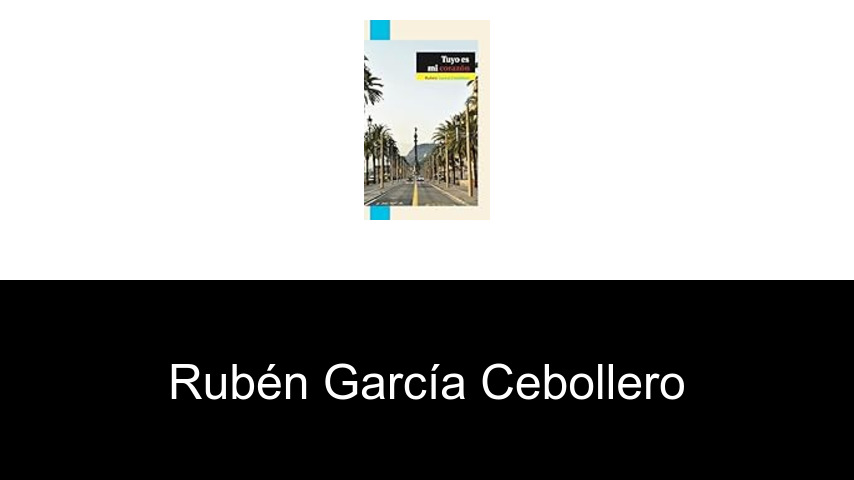 libros de Rubén García Cebollero