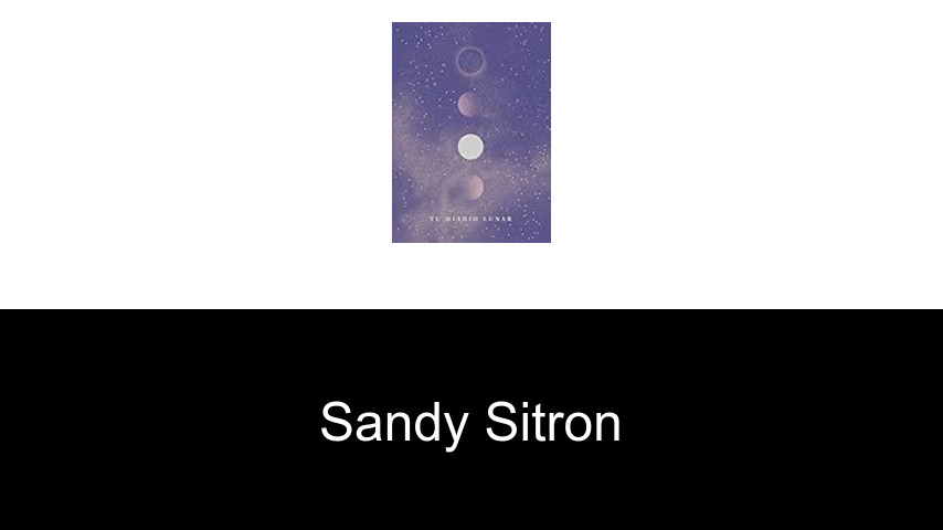 libros de Sandy Sitron