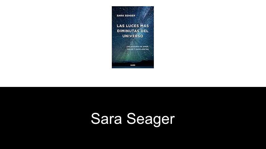 libros de Sara Seager