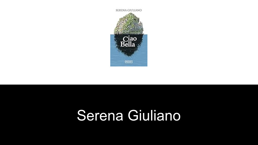 libros de Serena Giuliano