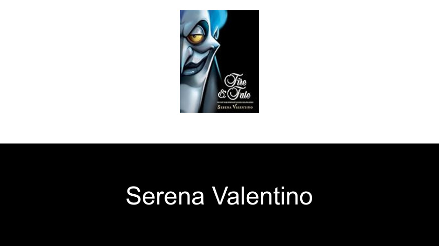 libros de Serena Valentino