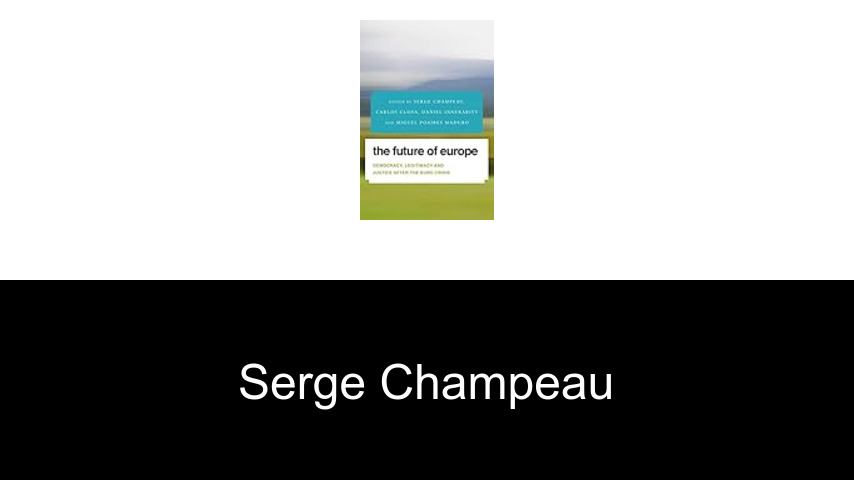 libros de Serge Champeau