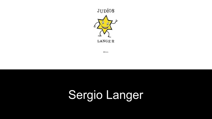 libros de Sergio Langer